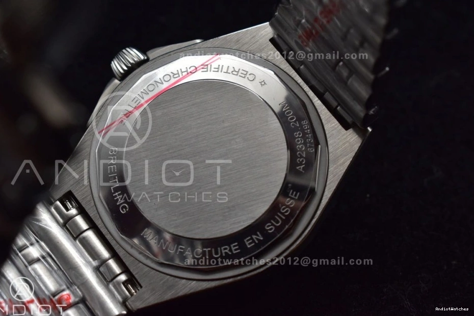 Breitling 1:1 HighPerformance SS Automatic Best GMT Edition Factory Bracelet BLS Dial On White Chronomat 532 A 40mm 0412